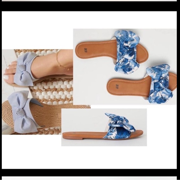 H&M slides with bow - Picture 5 of 6